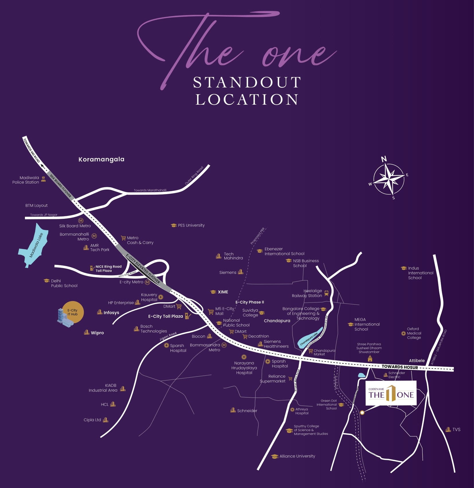 Shriram Codename The One Location Map